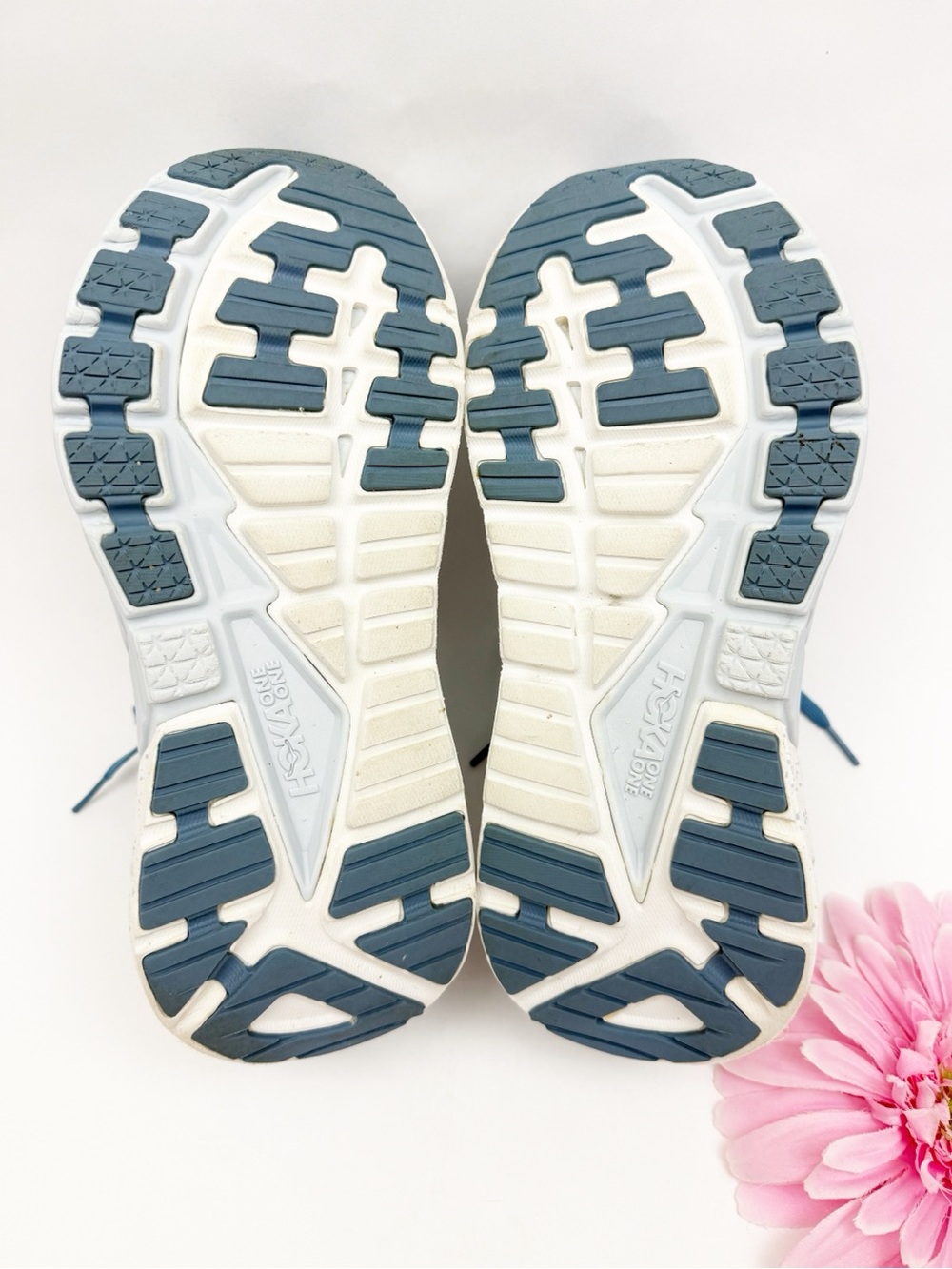 Hoka One One Gaviota 4 Sneakers Running Shoes Size 9 Blue Fog/Plein Air - Picture 10 of 12